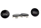 Universal Ford Truck/SUV Black And Chrome Wheel Center Cap Kit - View 4 | Dirty Garage
