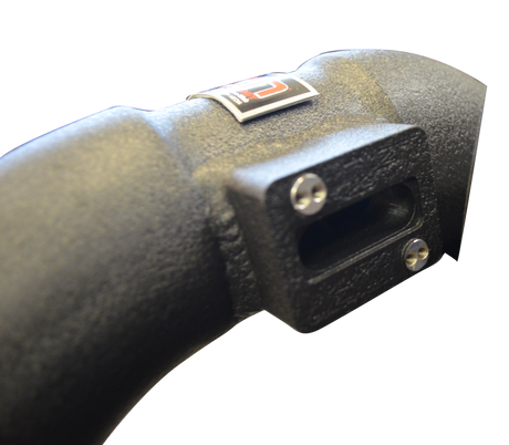 2016-2018 BMW 330i 2.0L Wrinkle Black Cold Air Intake - View 8 | Dirty Garage