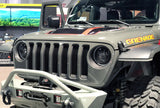 2018-2024 Wrangler JL Oculus Bi-LED Projector Headlights Graphite Metallic 5500K - View 8 | Dirty Garage
