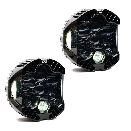 Universal DOT LP6 LED Auxiliary Light Pod Clear DRL Pair | Dirty Garage