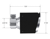 MBRP CF Tip 2.125in ID, 5in OD Out, 7.25in Length, Pair 17-25 BRZ/GR86 - View 2 | Dirty Garage