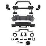 Rugged Ridge 18-21 Jeep Wrangler/Gladiator (JL/JT) Venator Modular Bumper - Black | Dirty Garage