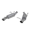 2011-2014 Mustang V6 3" Dual Muffler Axle Back Split Rear Exhaust System | Dirty Garage