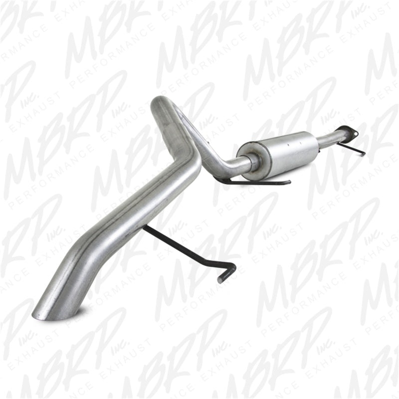 2007-2009 FJ Cat Back Single Rear Exit Off-Road Tail No Tip | Dirty Garage