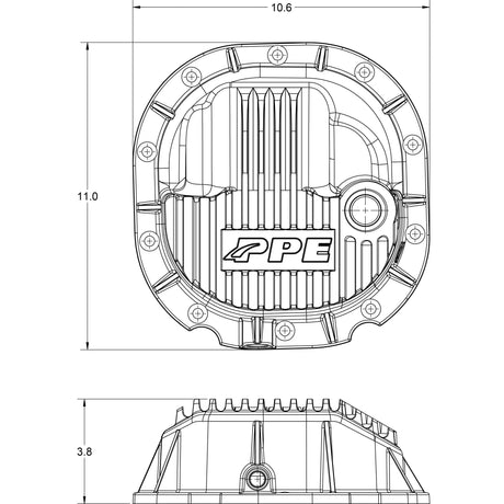 1990-2014 F-150 Differential Cover Kit 8.8 up to 14 Raw - View 7 | Dirty Garage
