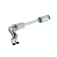 2015-2020 F-150 T409 Pre-Axle 4" OD Dual Outlet 3" Cat Back Exhaust | Dirty Garage
