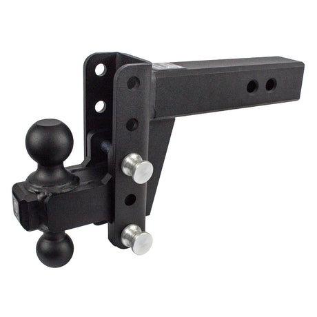 Universal 2.5 Heavy Duty 4 Drop Rise Hitch | Dirty Garage