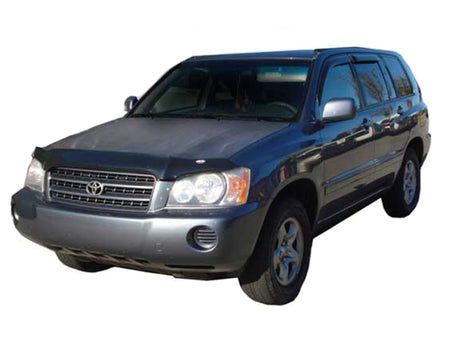 2001-2007 Highlander Ventvisor Outside Mount Window Deflectors 4-Piece Smoke - View 3 | Dirty Garage