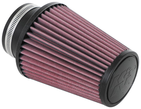 Universal Clamp-On Air Filter 3in Flange ID x 5in Base OD x 3.5in Top OD x 6in Height | Dirty Garage