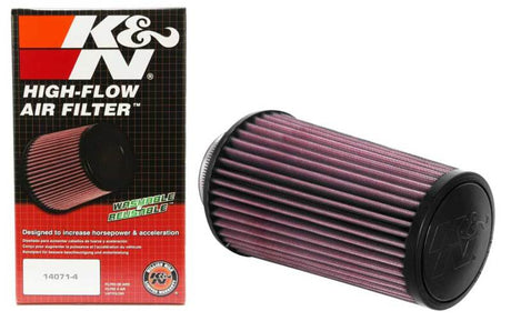 Universal Round Tapered Filter 3 inch FLG/5 inch Bottom/4 inch Top/7 7/8 inch Height - View 3 | Dirty Garage