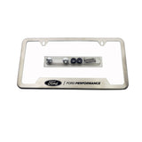 Universal Stainless Steel Ford Performance License Plate Frame | Dirty Garage