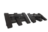 Rugged Ridge Steel Grab Handles F/R Kit Black 07-18 Jeep Wrangler JK/JKU - View 3 | Dirty Garage
