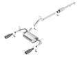 Borla 12-16 Jeep Wrangler 3.6L AT/MT 4DR 4WD S SQ RL AC SR 2.5in 2in TIP 3.5inx3.28in Black Chrome | Dirty Garage