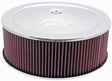 Universal Round Air Filter Assembly 5.25in ID/5in Height/5.125in Neck Flange/1 1/4in Drop Base | Dirty Garage