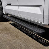 Universal 79" Black Grate Steps Running Boards - View 6 | Dirty Garage