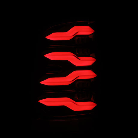 2009-2018 Ram HD Luxx-Series LED Tail Lights Black Activation Light Sequential Signal - View 2 | Dirty Garage