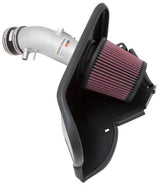 Universal 12 Camry 3.5L V6 Silver Short Ram Typhoon Intake - View 5 | Dirty Garage