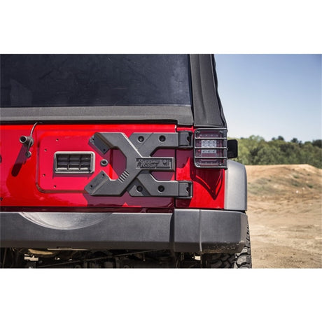 Rugged Ridge Spartacus HD Tire Carrier Hinge Casting 07-18 Jeep Wrangler JK - View 3 | Dirty Garage