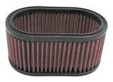 Universal Custom Air Filter 7 inch X 4 1/2 inch/3 1/4 inch Height/Oval | Dirty Garage