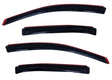 2010-2018 Taurus Front and Rear Window Deflectors Smoke 4-Piece | Dirty Garage