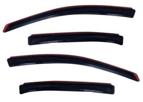 2010-2018 Taurus Front and Rear Window Deflectors Smoke 4-Piece | Dirty Garage