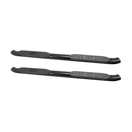 Westin 2015-2018 Ford F-150 SuperCrew PRO TRAXX 4 Oval Nerf Step Bars - Black - View 3 | Dirty Garage
