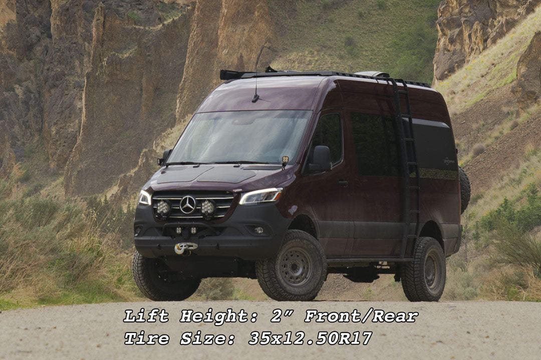 2023-2026 Sprinter 2500 AWD Striker Complete 2" Lift Kit (7219)