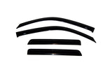 2002-2009 Trailblazer Ventvisor Outside Mount Window Deflectors 4-Piece Smoke - View 4 | Dirty Garage