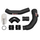 2017-2022 Superduty 6.7L Wrinkle Black Intercooler Piping Kit - View 3 | Dirty Garage