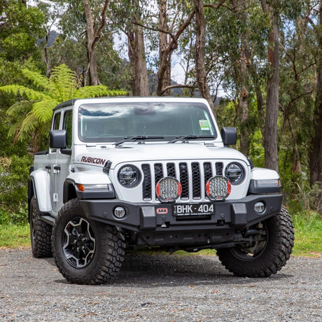 1987-2006 Wrangler YJ/ 1997-2006 Wrangler TJ Multi-fit Winch Bumper - View 3 | Dirty Garage