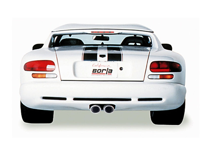 Borla 96-02 Viper GTS/R/T-10 Coupe/Convertible 2dr w/ 2.5in Inlets SS Catback Exhaust System - View 6 | Dirty Garage