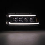 1994-2001 Ram 1500 Nova-Series LED Projector Alpha Black Headlights Active Light Sequential Signal Smooth DRL - View 2 | Dirty Garage