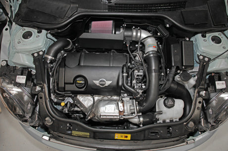 2011-2013 Cooper S 1.6L Black Typhoon Performance Intake - View 8 | Dirty Garage