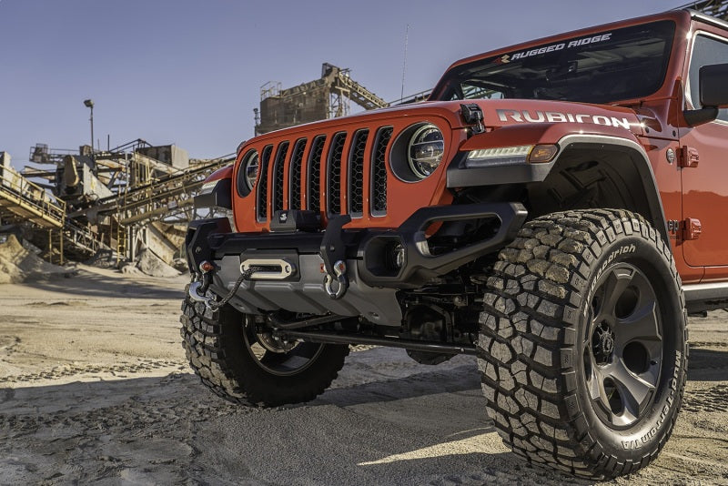 Rugged Ridge Venator Front Bumper 18-20 Jeep Wrangler JL/JT - View 4 | Dirty Garage