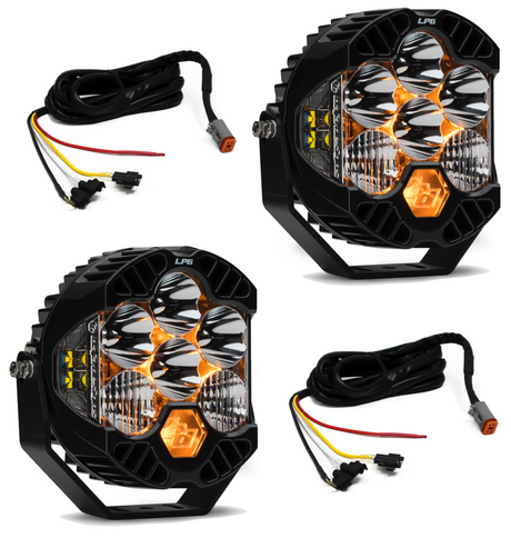 2018-2026 JL/JT LP6 Pro Bumper LED Light Kit w/Upfitter | Dirty Garage