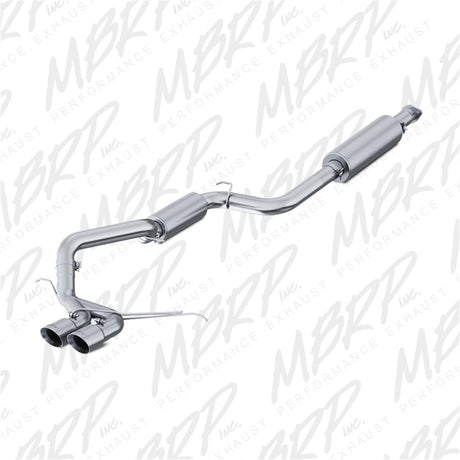 2013-2014 F-150 2.0L EcoBoost Dual Center Outlet 3" Cat Back - View 2 | Dirty Garage