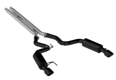 2015 Mustang GT 5.0 Convertible 3" Cat Back Dual Split Rear Exit Street Version | Dirty Garage
