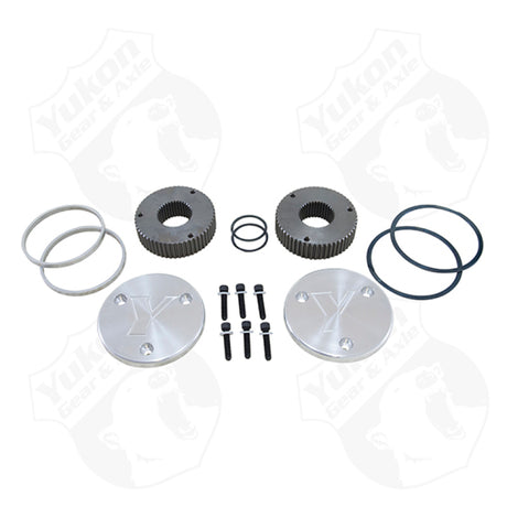 1971-2004 Dana 60 Hardcore Drive Flange Kit 35-Spl Outer Stubs with Engraved Caps | Dirty Garage