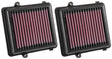 2016-2017 CRF1000L Africa Twin 998 Replacement Drop In Air Filter (2 Per Box) | Dirty Garage
