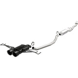 2017-2021 Civic Street Series Cat-Back Exhaust Black Tips | Dirty Garage