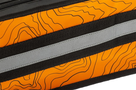 ARB Micro Recovery Bag Orange/Black Topographic Styling PVC Material - View 7 | Dirty Garage