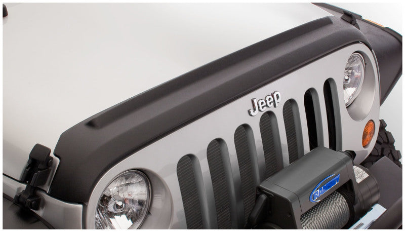 2007-2018 JK/JK Unlimited Trail Armor Hood Guard - Black | Dirty Garage