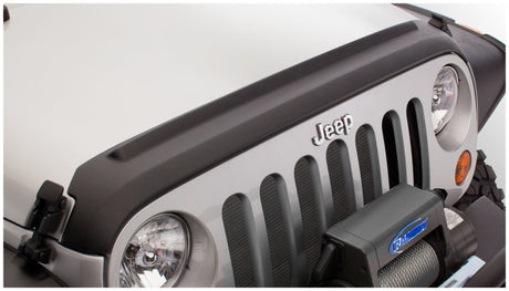 2007-2018 JK/JK Unlimited Trail Armor Hood Guard - Black | Dirty Garage