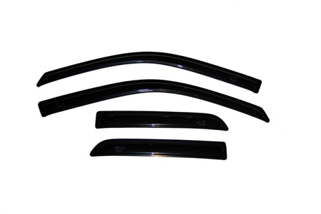 2009-2018 Ram 1500 Quad Cab Ventvisor Outside Mount Window Deflectors 4-Piece Smoke - View 10 | Dirty Garage