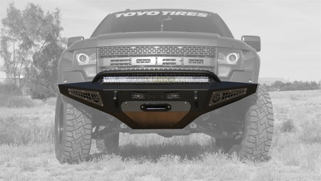 2010-2014 F-150 Raptor HoneyBadger Front Bumper w/ Winch Mount | Dirty Garage