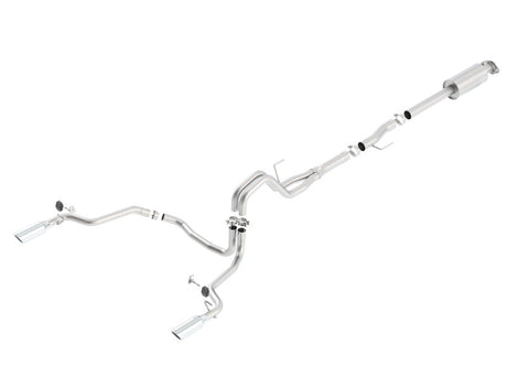 Borla 15-16 Ford F-150 3.5L EcoBoost Ext. Cab Std. Bed Catback Exhaust ATAK Single Split Rear Exit | Dirty Garage