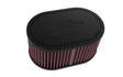 Universal 2-1/8in Dual FLG 6-1/4 X 4inOD 3inH Universal Clamp-On Air Filter | Dirty Garage