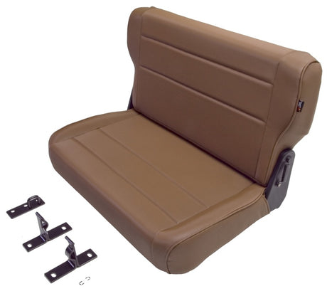 Rugged Ridge Fold & Tumble Rear Seat Spice 76-95 Jeep CJ / Jeep Wrangler | Dirty Garage