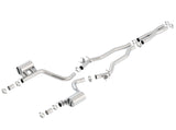 Borla 15-16 Dodge Challenger Hellcat 6.2L V8 ATAK w/ Valve Simulator CB Exhaust Factory Valance - View 2 | Dirty Garage