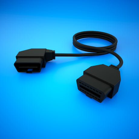 OBDII Cable Extension - Right Angle - 5ft | Dirty Garage